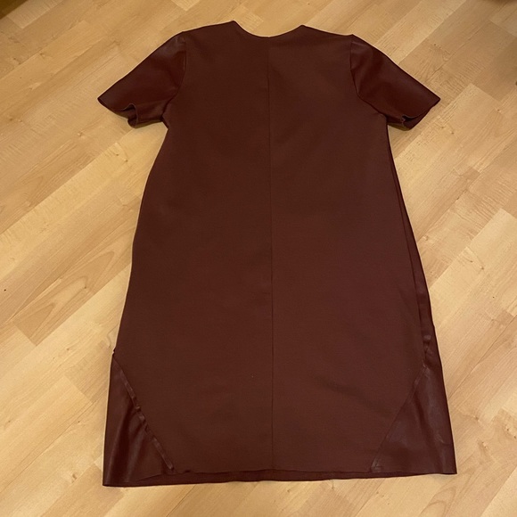 Zara faux leather dress - Picture 3 of 3